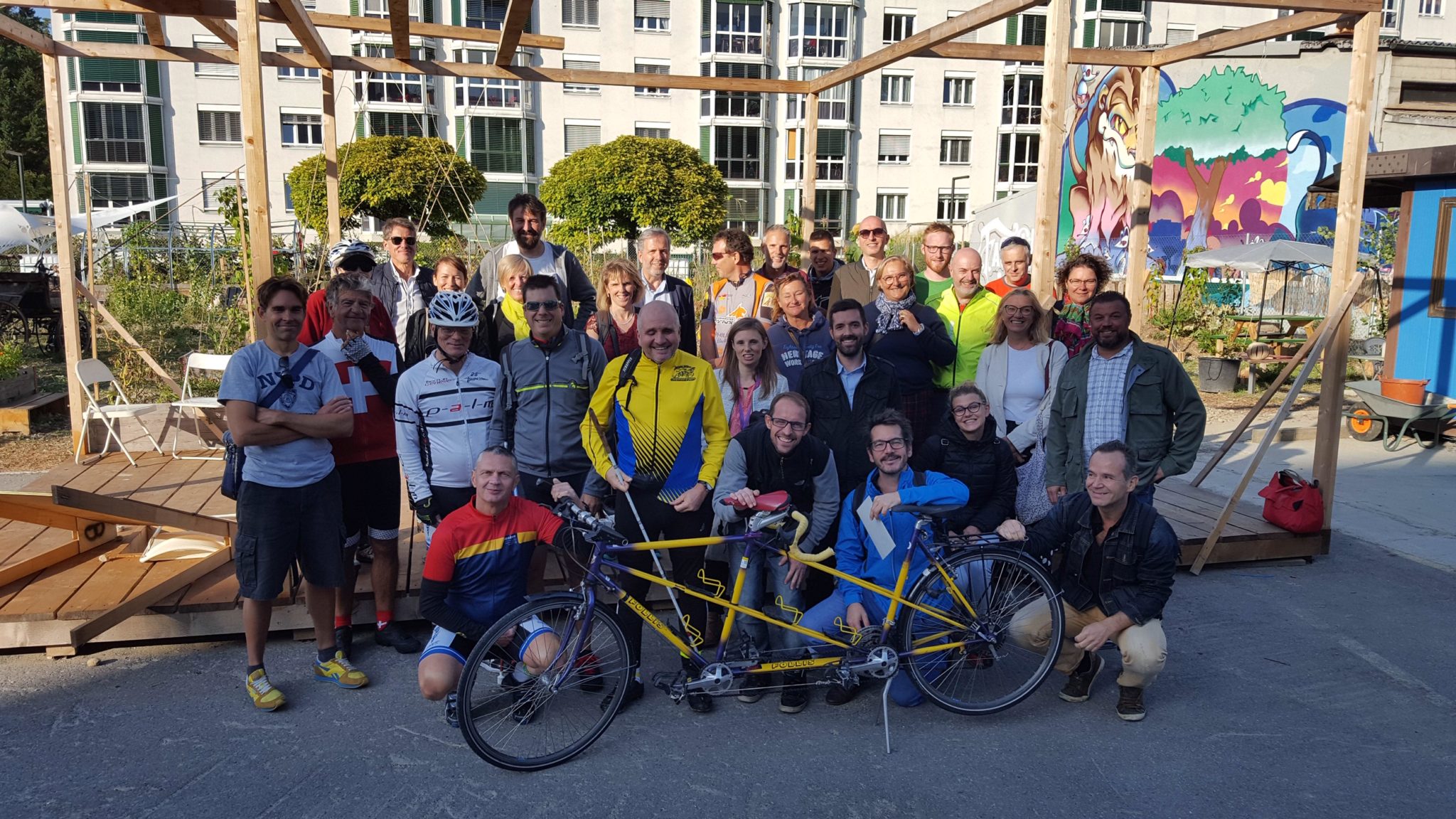 photo de groupe à l'imad